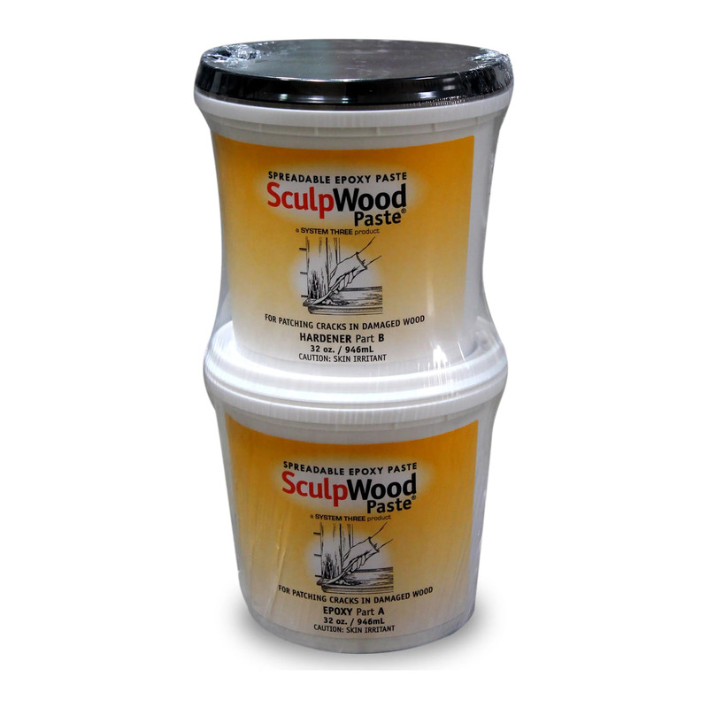 SculpWood Epoxy Paste Kit - Size:2 Quart
